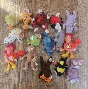 Assorted Teenie Beanies Lot With Tags